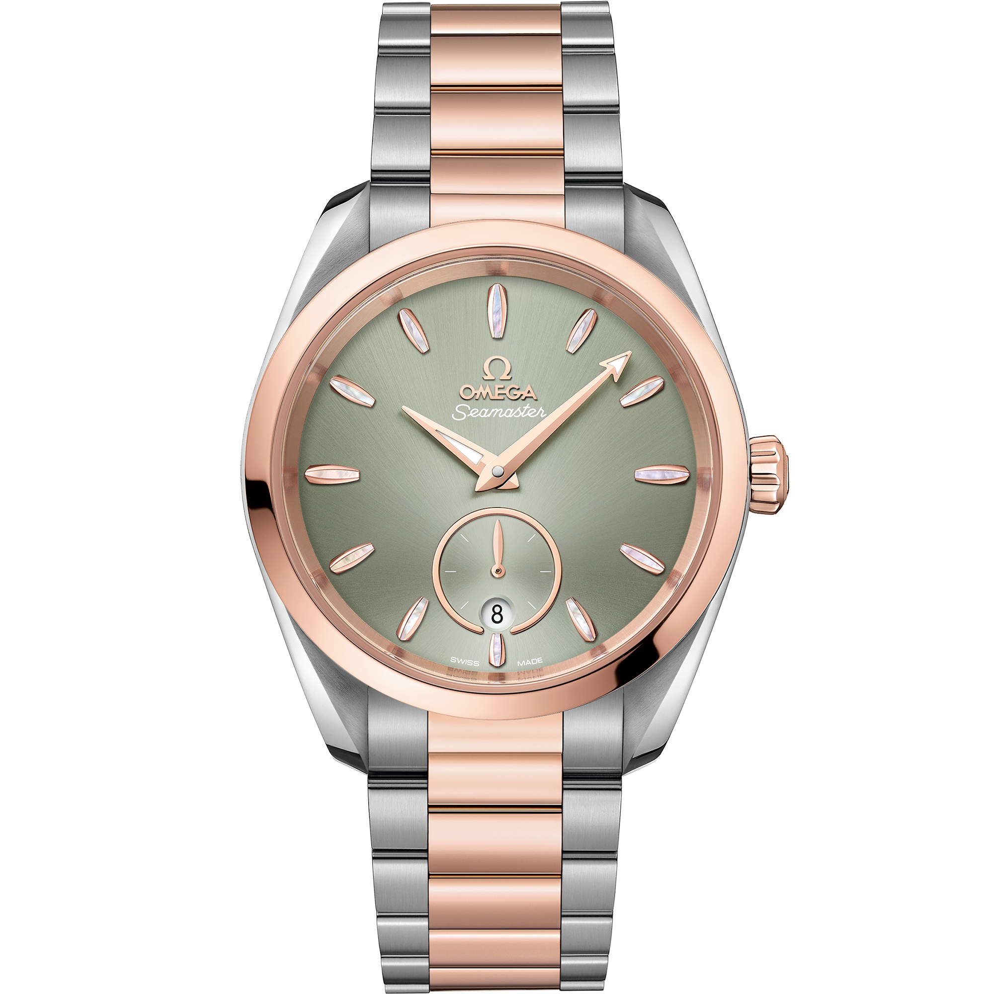 Seamaster Aqua Terra 150M 38 mm - Steel ‑ Sedna™ Gold on Steel ‑ Sedna™ Gold - 220.20.38.20.10.001 Seamaster Aqua Terra 150M 38 mm, steel - Sedna™ gold on steel - Sedna™ gold
