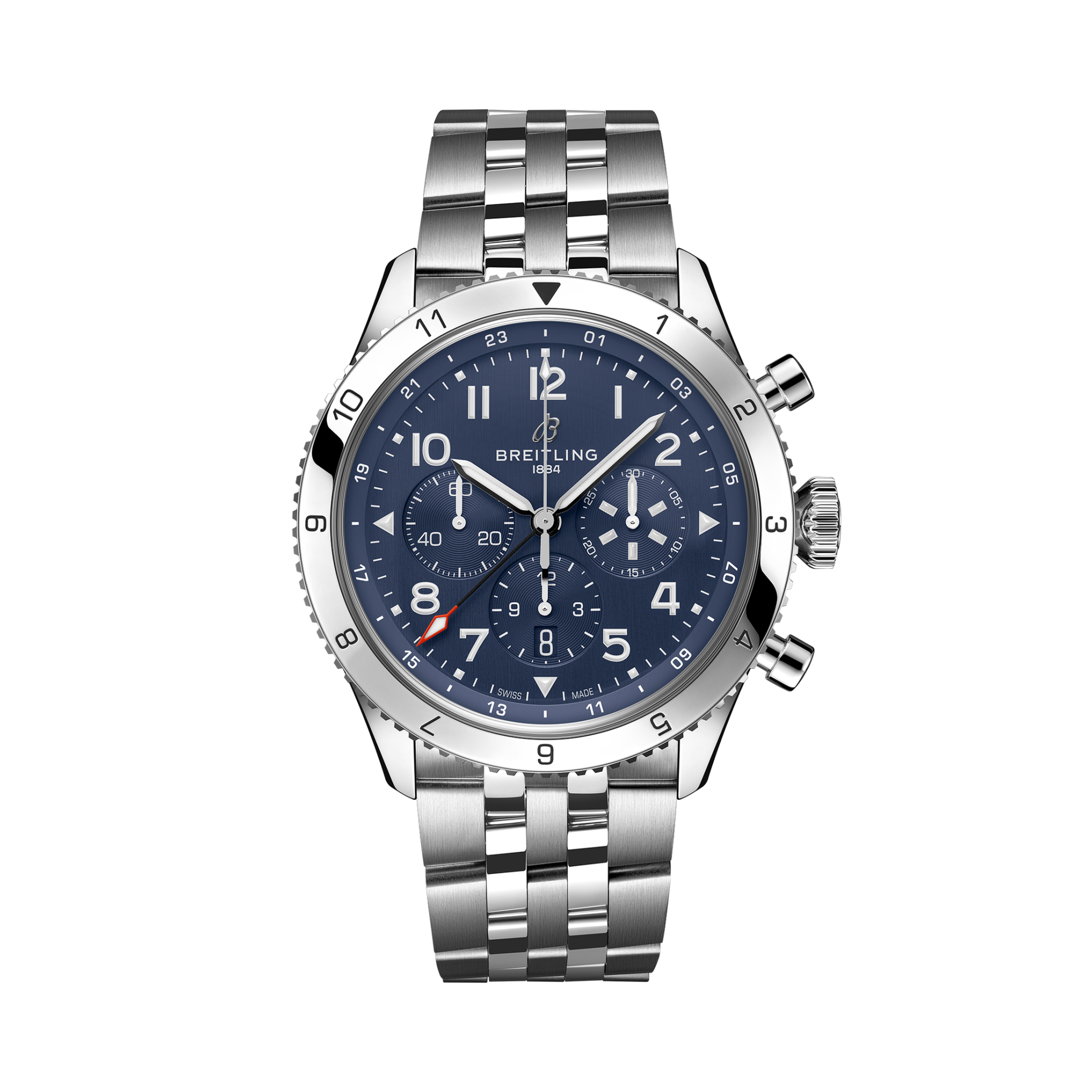 rec4LzD0jTAuUx02V.png Super AVI B04 Chronograph GMT 46 Tribute to Vought F4U Corsair - AB04451A1C1A1 - Image 1
