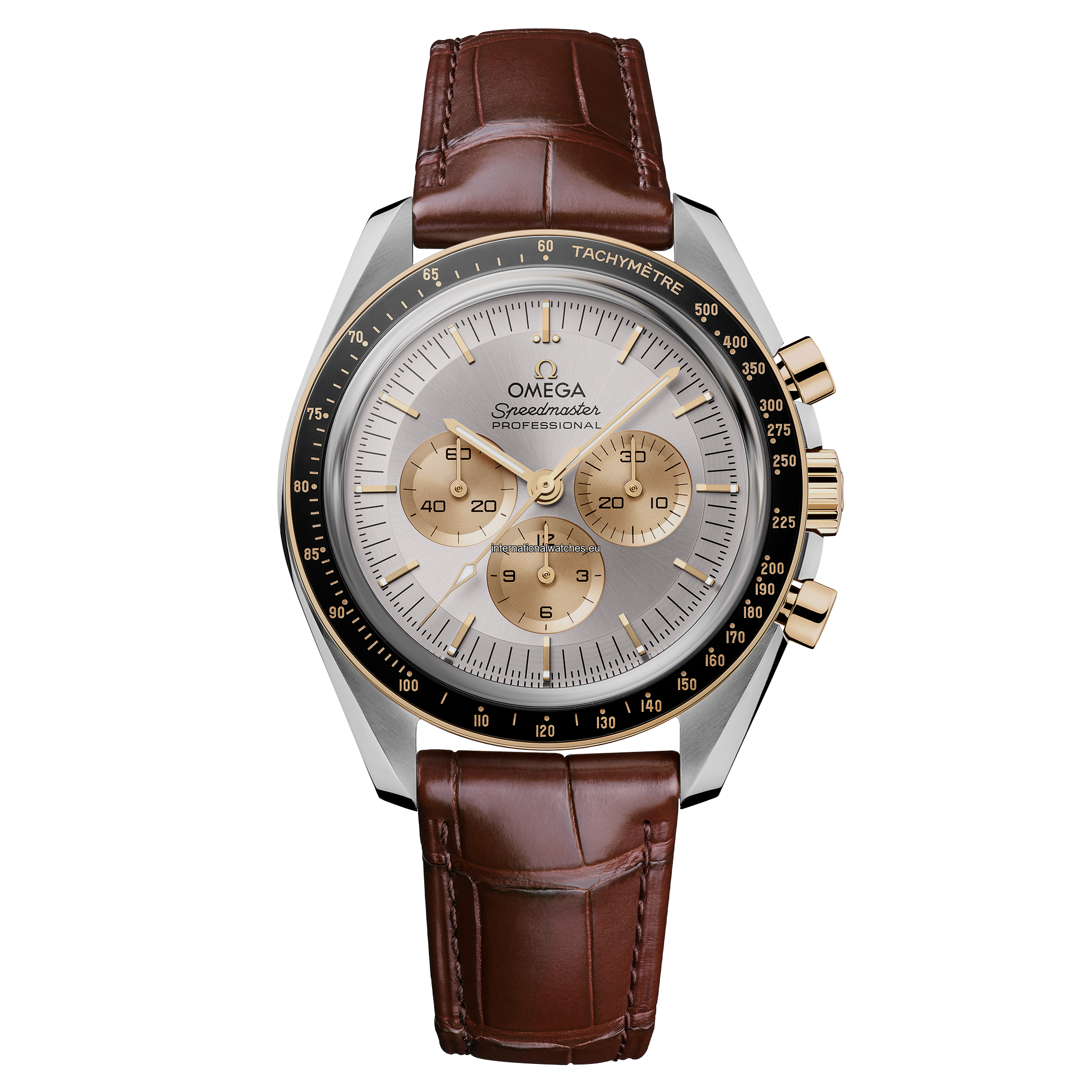 Speedmaster Moonwatch Professional 42 mm, Steel – Moonshine™ Gold