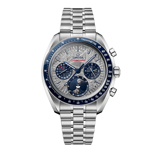 Speedmaster Moonphase Co-Axial Master Chronometer Chronograph 43mm Steel on Steel - 304.30.43.52.06.001 Speedmaster Moonphase Co-Axial Master Chronometer Moonphase Chronograph 43 mm