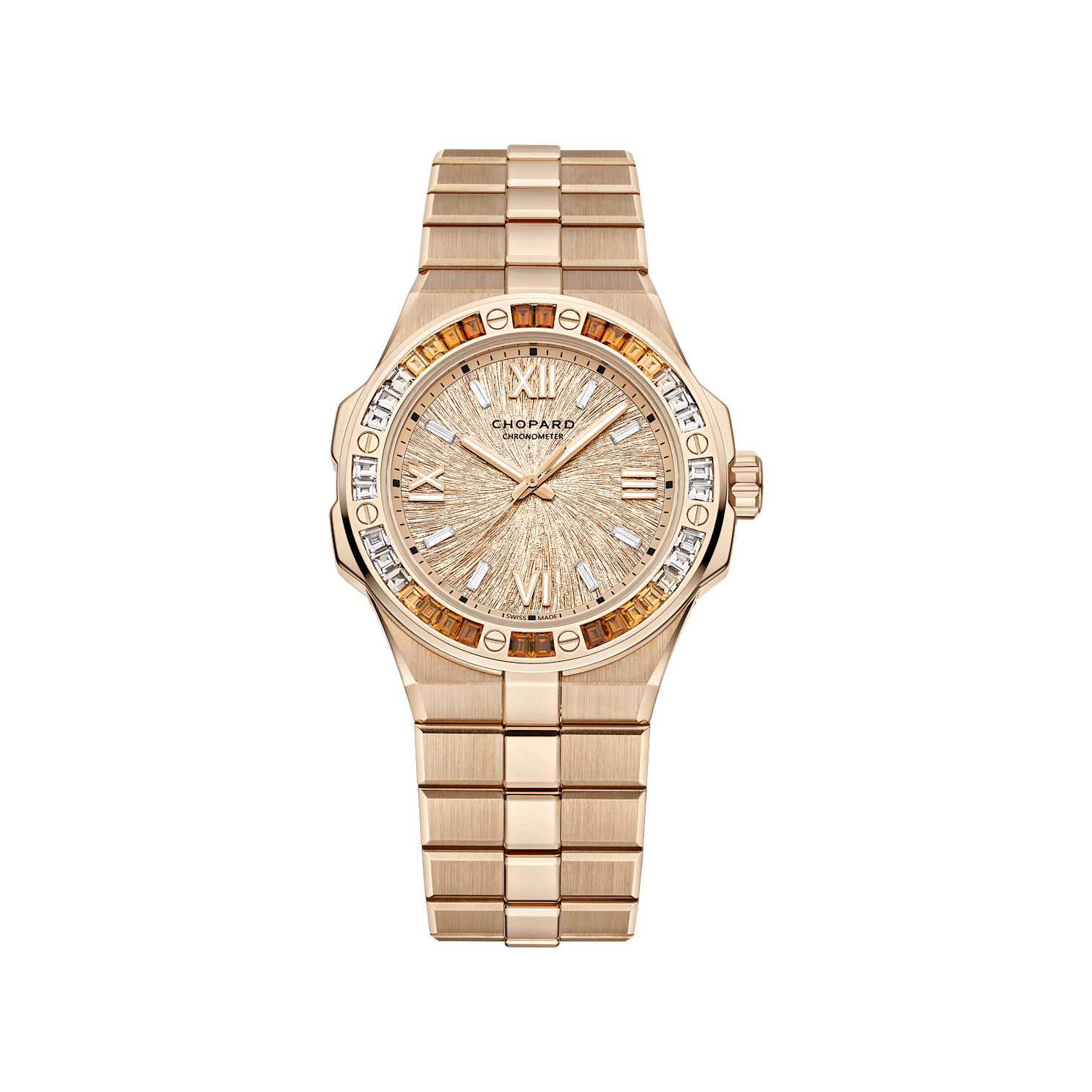 295370-5009 Alpine Eagle 36 Summit 36 mm, automatic, ethical rose gold, spessartites and white sapphires