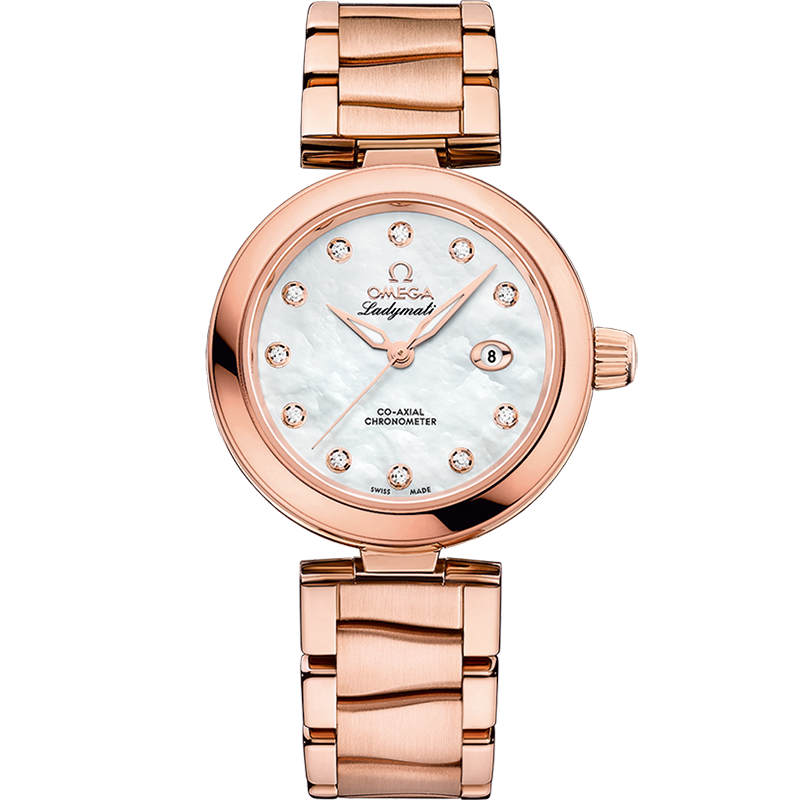 De Ville Ladymatic 34 mm - Sedna™ gold on Sedna™ gold - 425.60.34.20.55.004