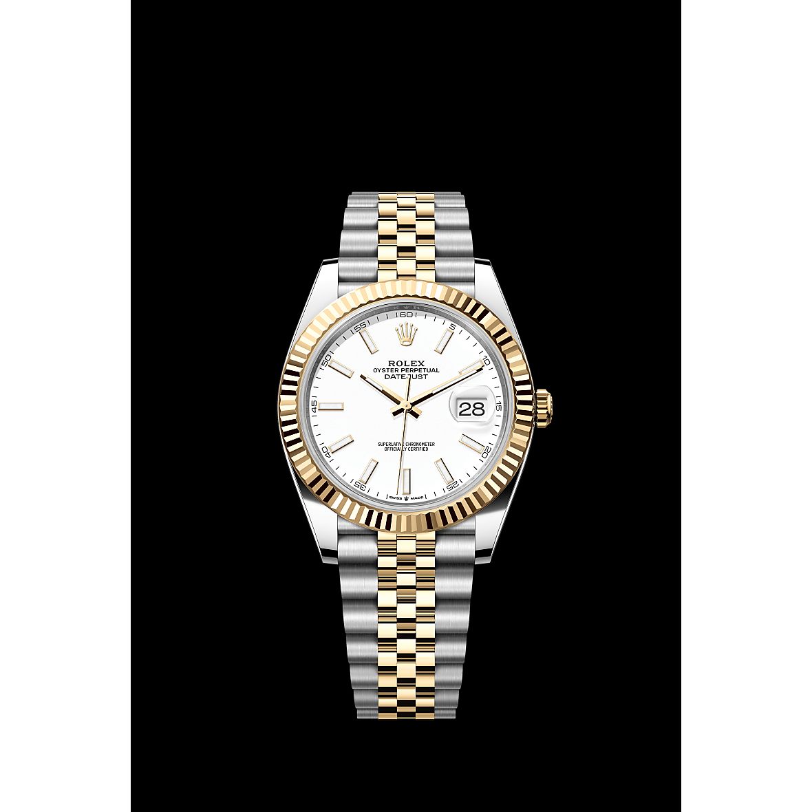 126333-0016 Datejust 41 – Oyster, 41 mm, Oystersteel and yellow gold