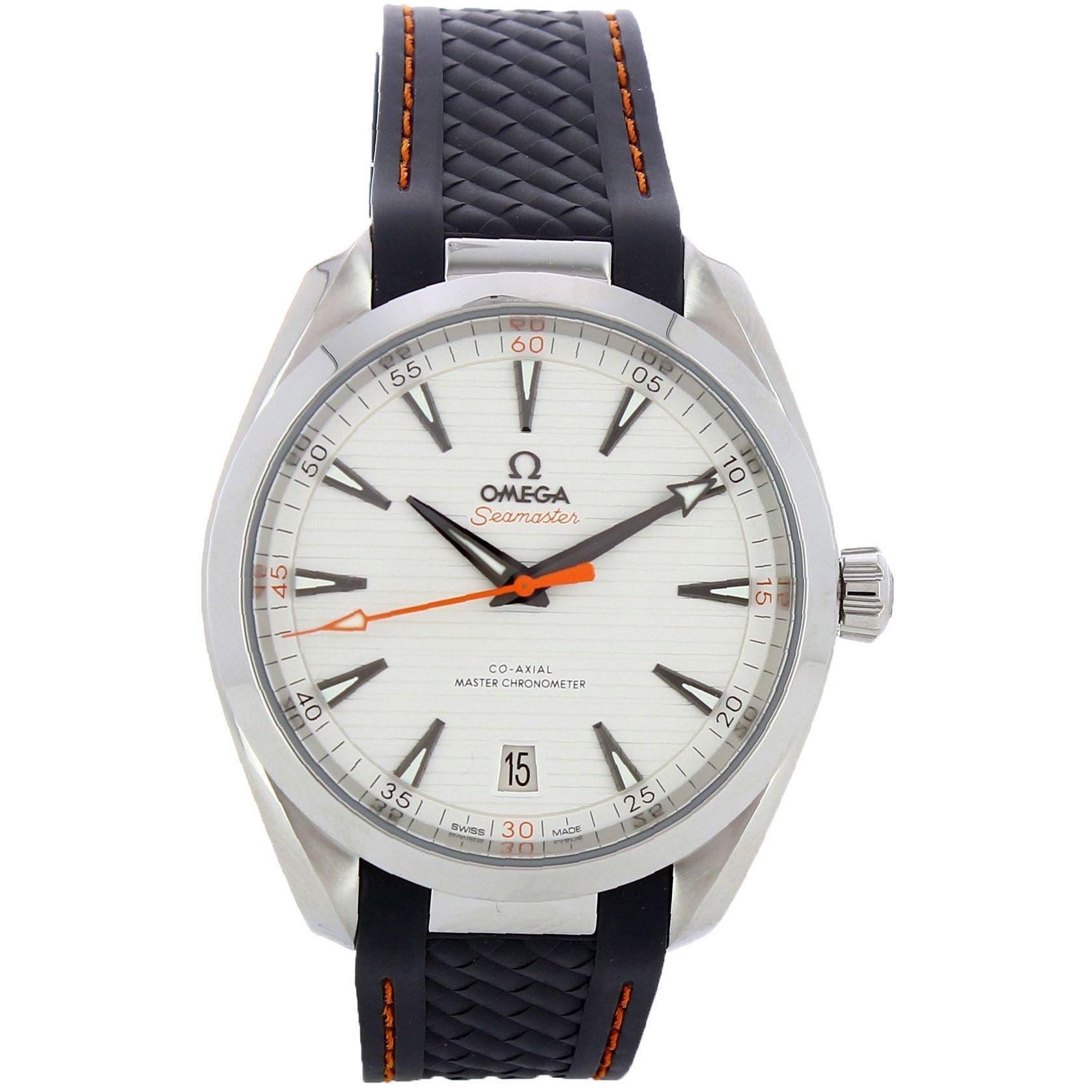 Seamaster Aqua Terra 150M 41 mm, steel on rubber strap - 220.12.41.21.02.002