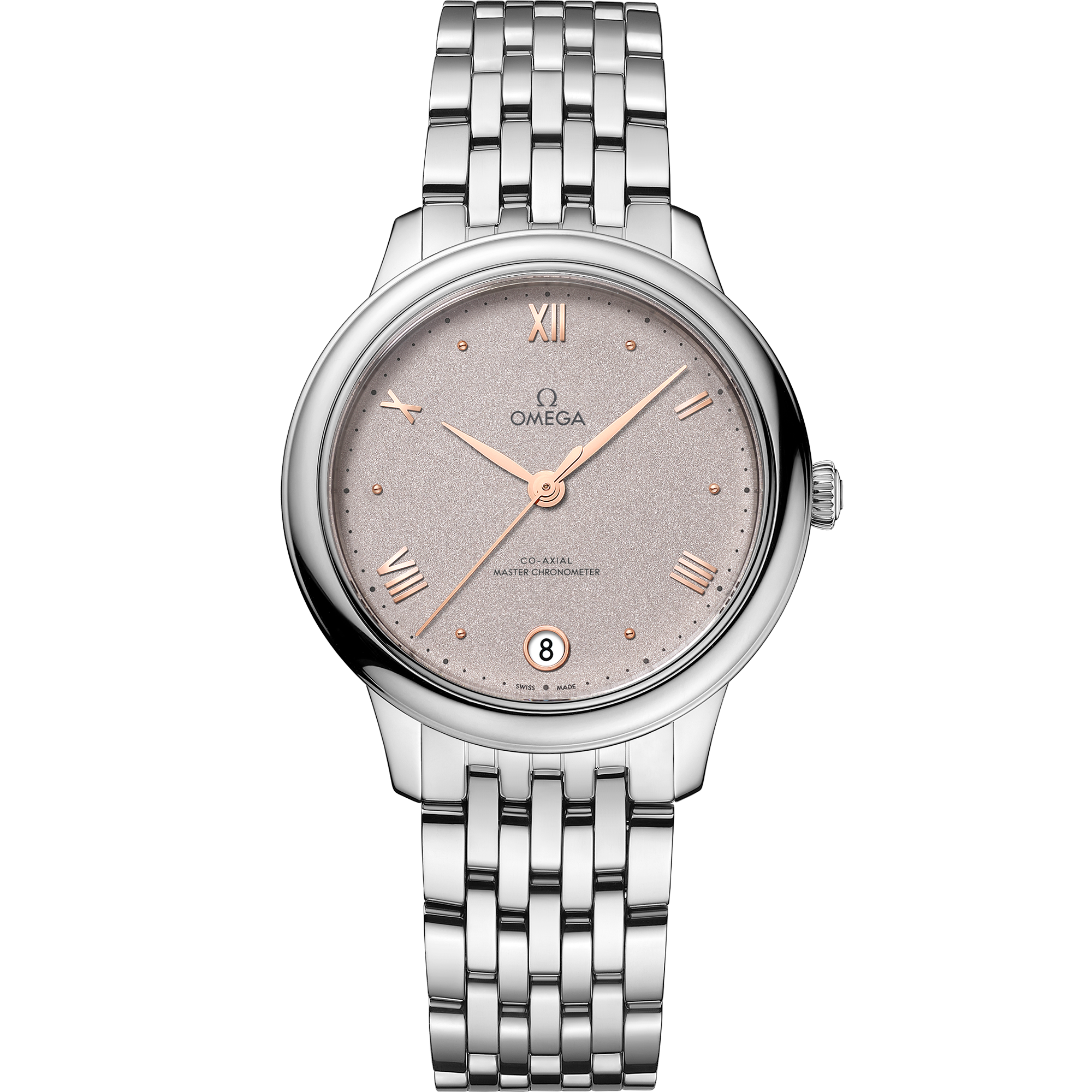 De Ville Prestige 34 mm, steel on steel - 434.10.34.20.02.002 De Ville Prestige Co-Axial Master Chronometer 34 mm, steel on steel