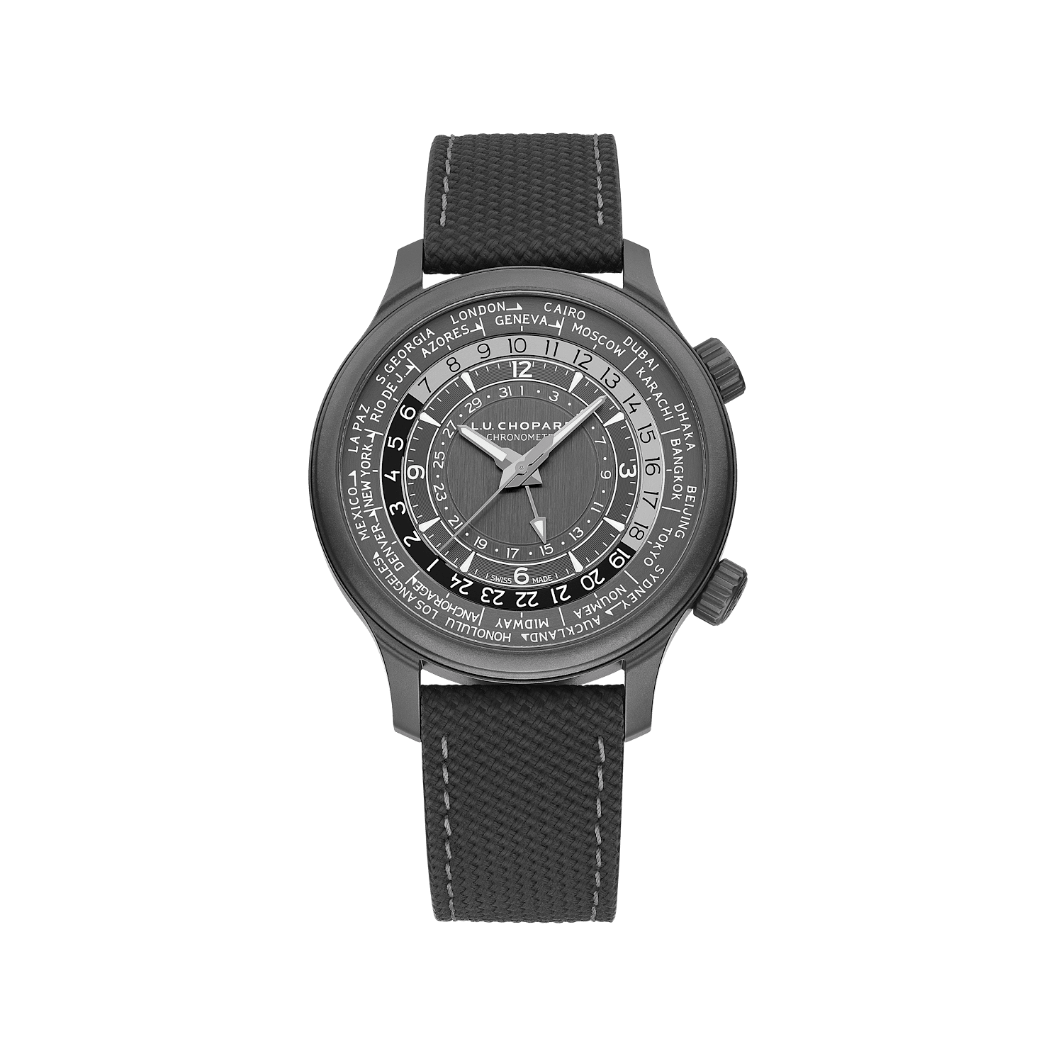168574-3008 L.U.C Time Traveler One Black