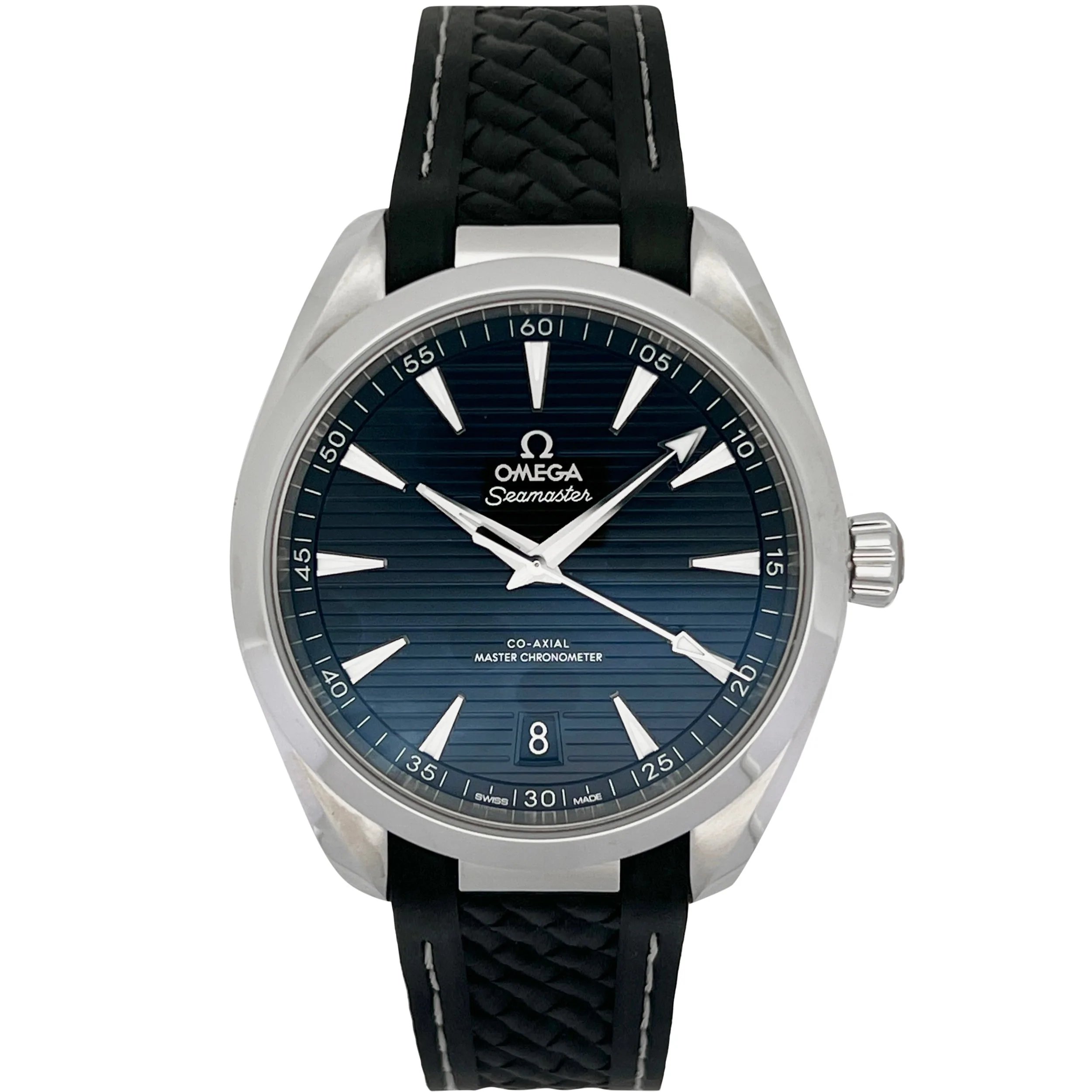 Seamaster Aqua Terra 150M 41 mm, steel on rubber strap - 220.12.41.21.01.001