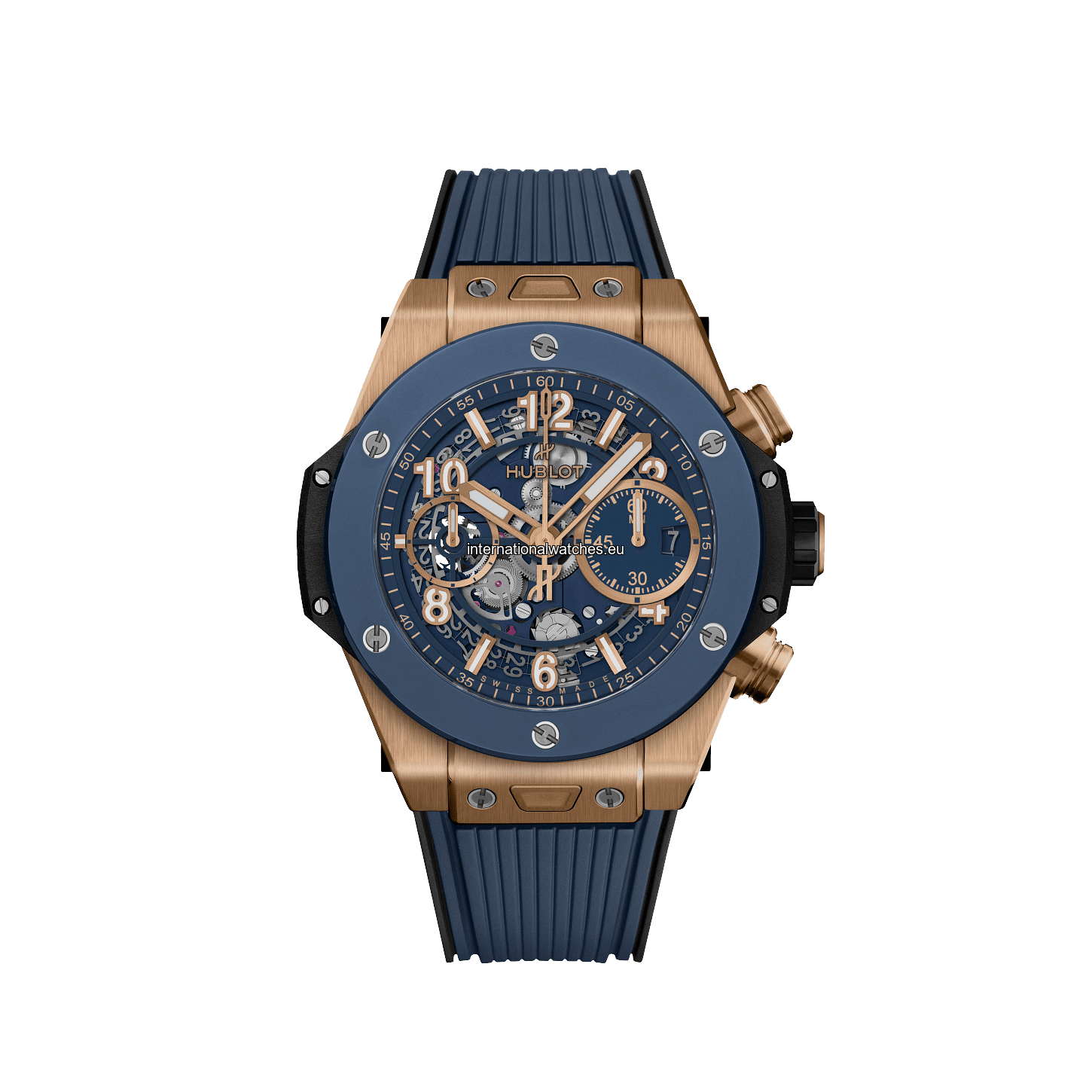 441.OL.5181.RX Big Bang Unico King Gold Blue Ceramic 42MM