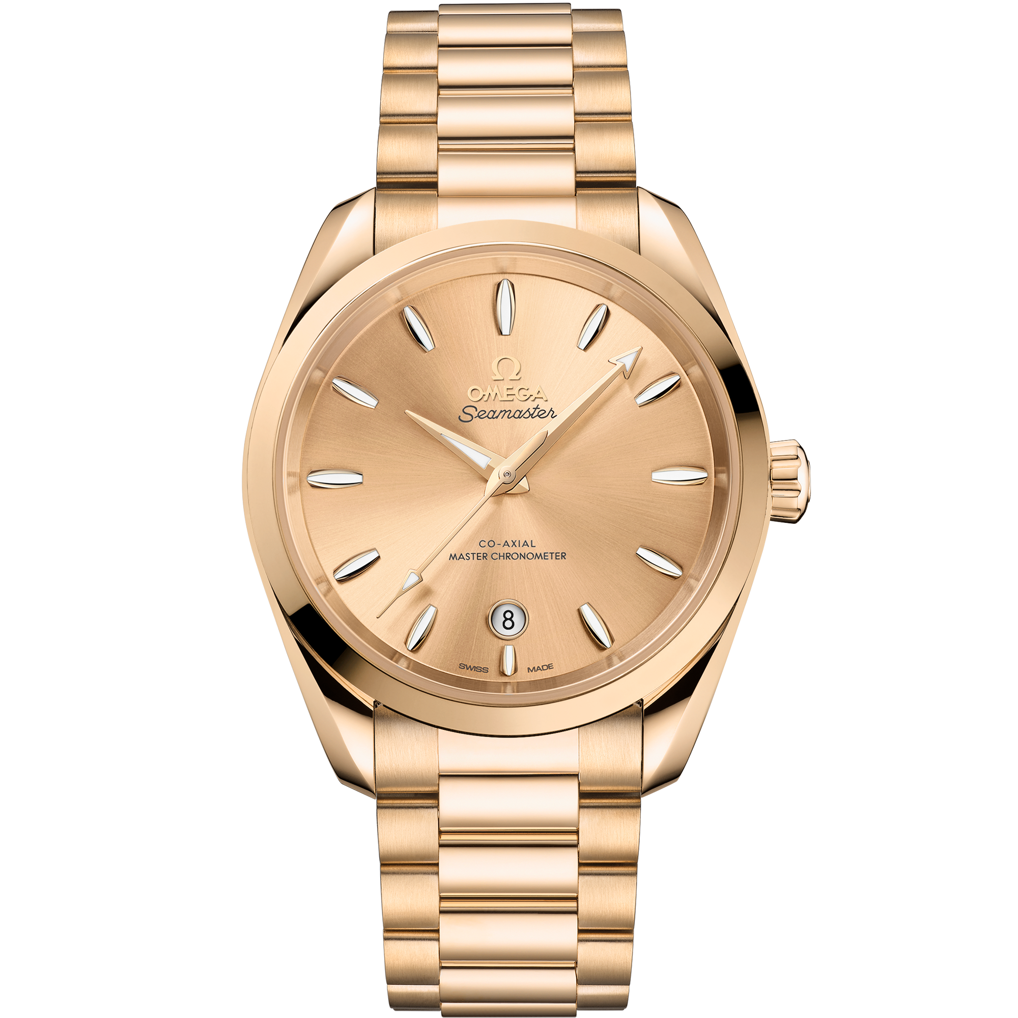 Seamaster Aqua Terra Shades 150M 38mm Moonshine™ Gold - 220.50.38.20.08.001 Seamaster Aqua Terra Shades 38 mm, Moonshine™ gold on Moonshine™ gold