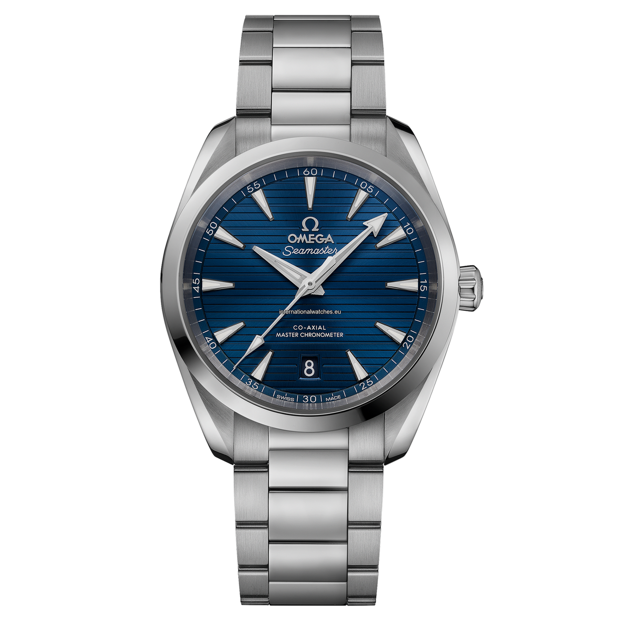 Seamaster Aqua Terra 150M 38 mm, steel on steel - 220.10.38.20.03.001
