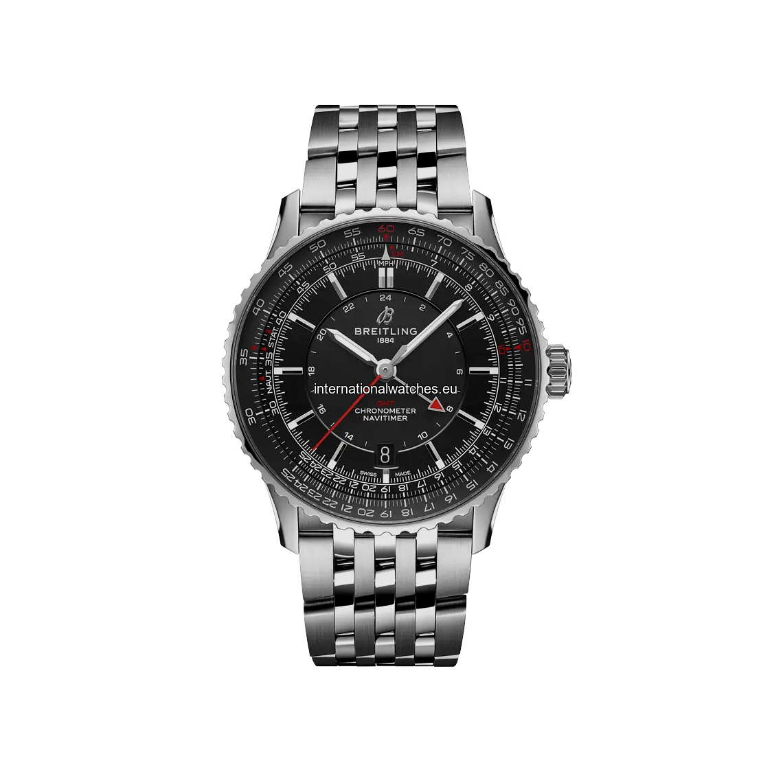 recWRMOrVk5SUpE5S.png Navitimer Automatic GMT 41 - A32310251B1A1 - Image 1