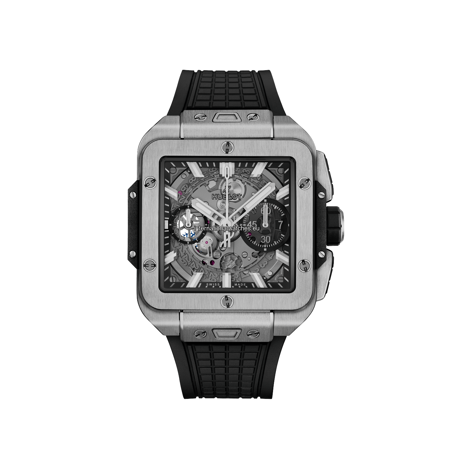821.NX.0170.RX Square Bang Unico Titanium 42MM