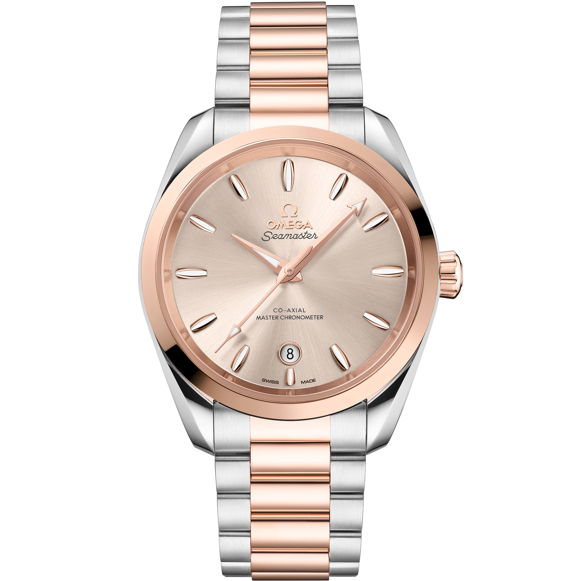 Seamaster Aqua Terra Shades 150M 38mm Steel - Sedna™ Gold - 220.20.38.20.09.001 Seamaster Aqua Terra Shades 38 mm, steel - Sedna™ gold on steel - Sedna™ gold