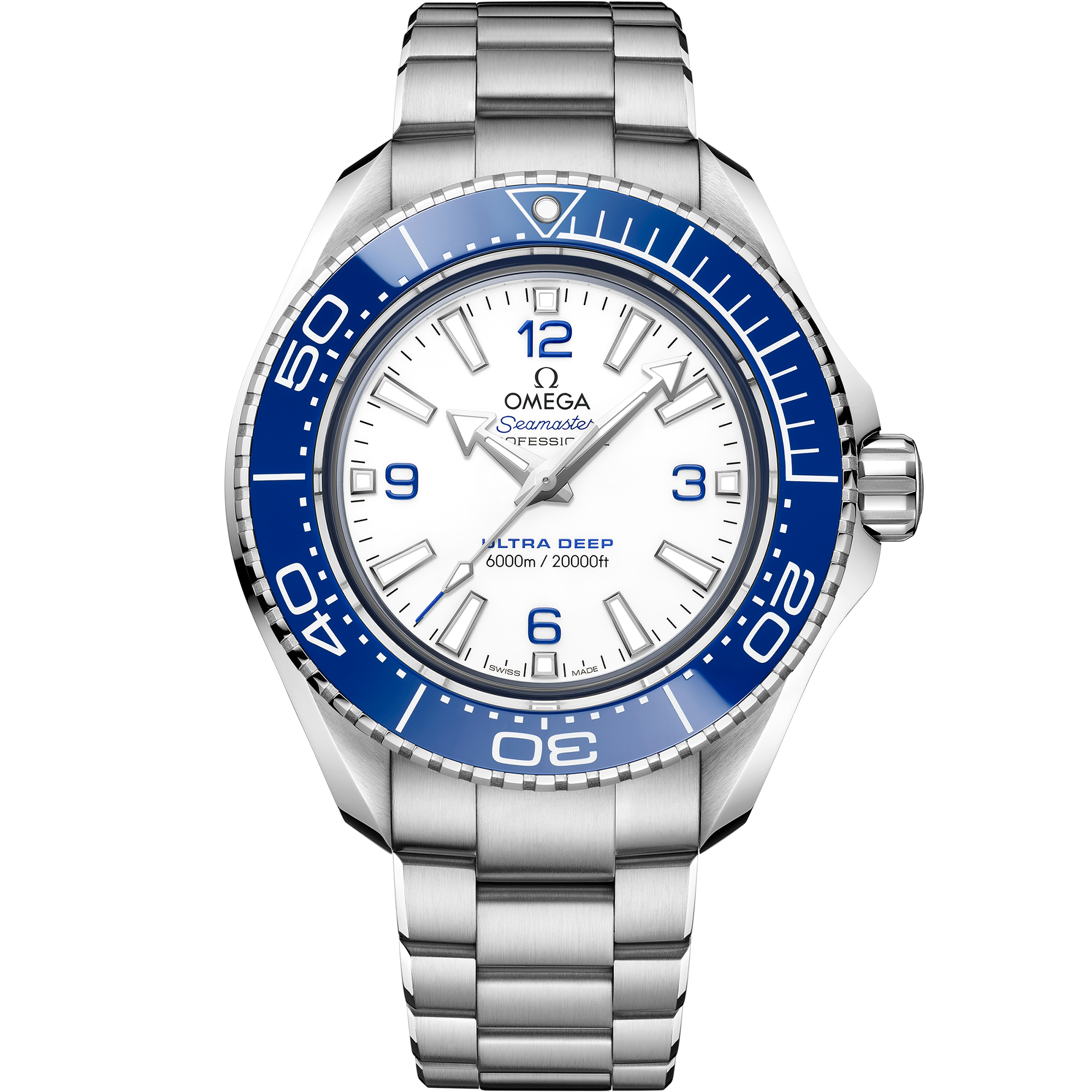 Seamaster Planet Ocean 6000M 45.5mm O-MEGASTEEL on O-MEGASTEEL - 215.30.46.21.04.001 Seamaster Planet Ocean 6000M Co-Axial Master Chronometer 45.5 mm, O-MEGASTEEL on O-MEGASTEEL