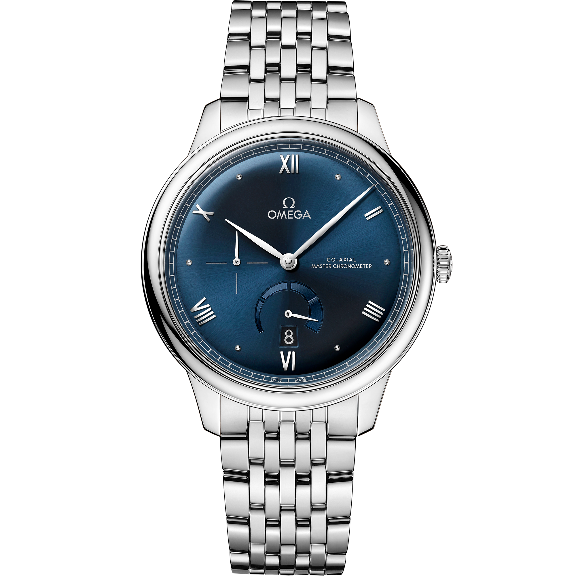 De Ville Prestige 41 mm, steel on steel - 434.10.41.21.03.002 De Ville Prestige Co-Axial Master Chronometer Power Reserve 41 mm, steel on steel