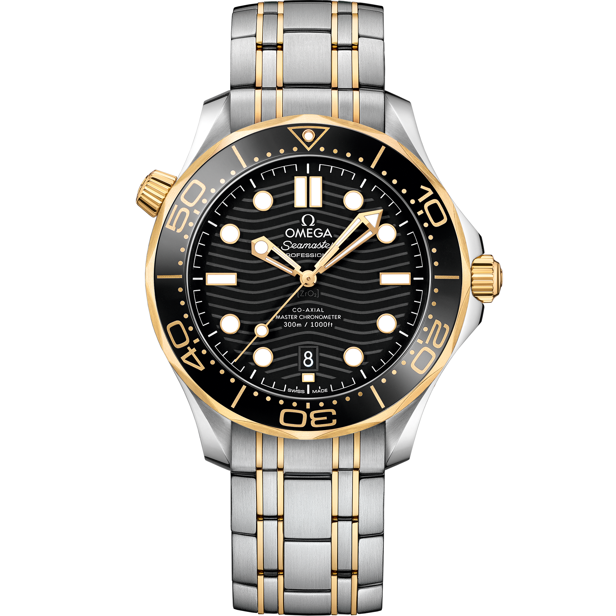 Seamaster Diver 300M 42 mm, steel - yellow gold on steel - yellow gold - 210.20.42.20.01.002 Seamaster Diver 300M Co-Axial Master Chronometer 42 mm, steel - yellow gold on steel - yellow gold