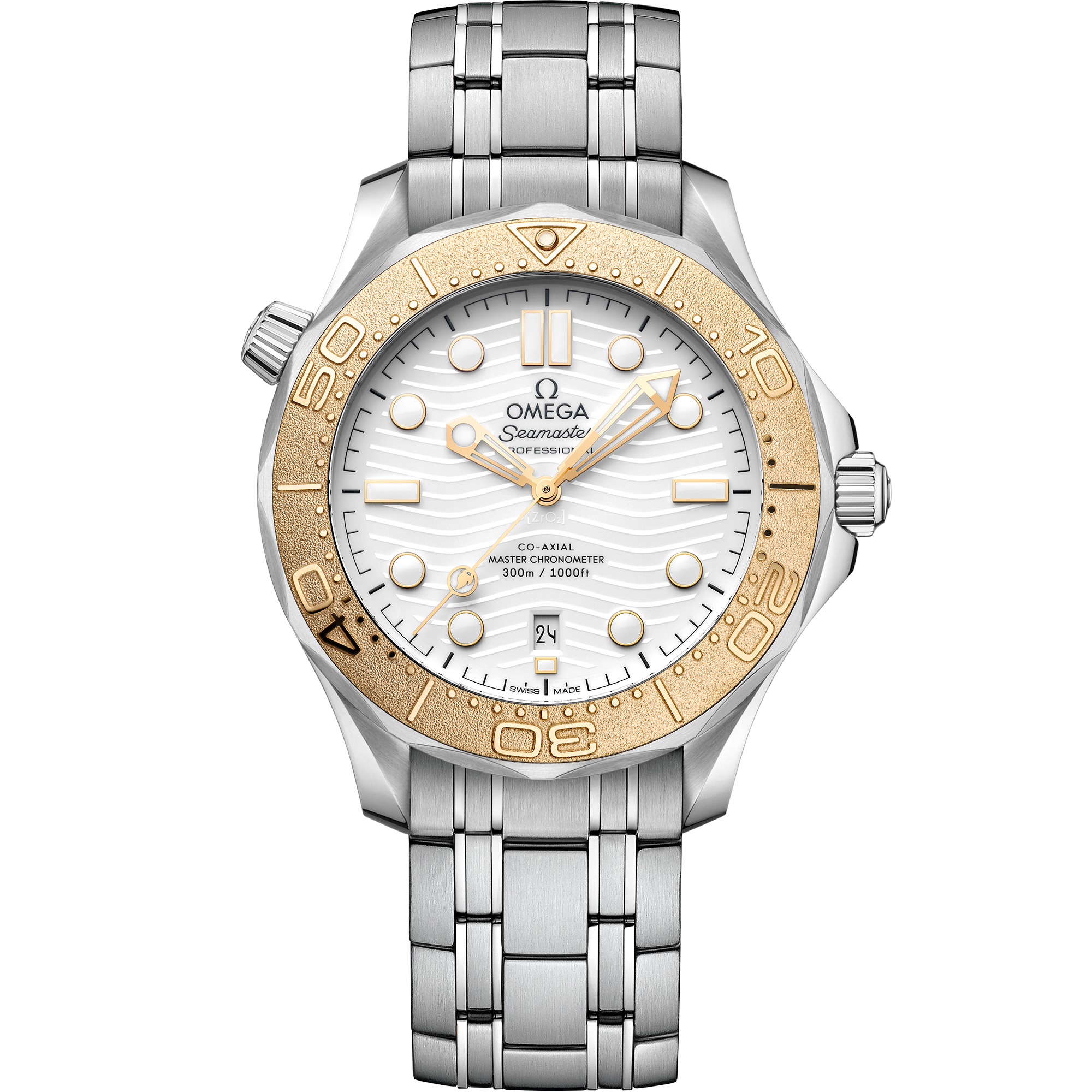 Paris 2024 Seamaster Diver 300M 42 mm, steel on steel - 522.21.42.20.04.001 Paris 2024 Seamaster Diver 300M Co-Axial Master Chronometer 42 mm, steel on steel