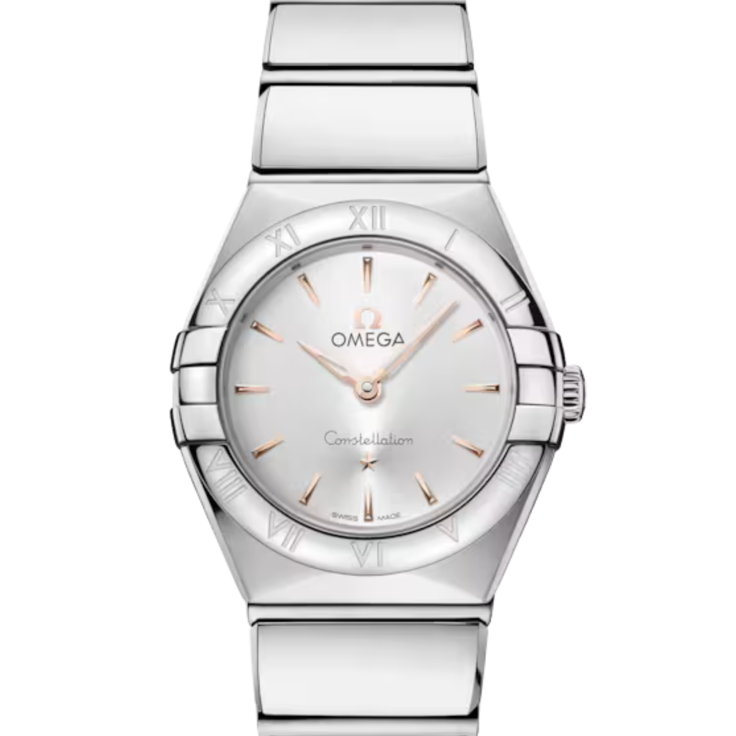 recvKzDGdCNzaABW0.png OMEGA Constellation 25mm Steel on Steel - 131.10.25.60.02.002 Constellation 25 mm, steel on steel - Image 1