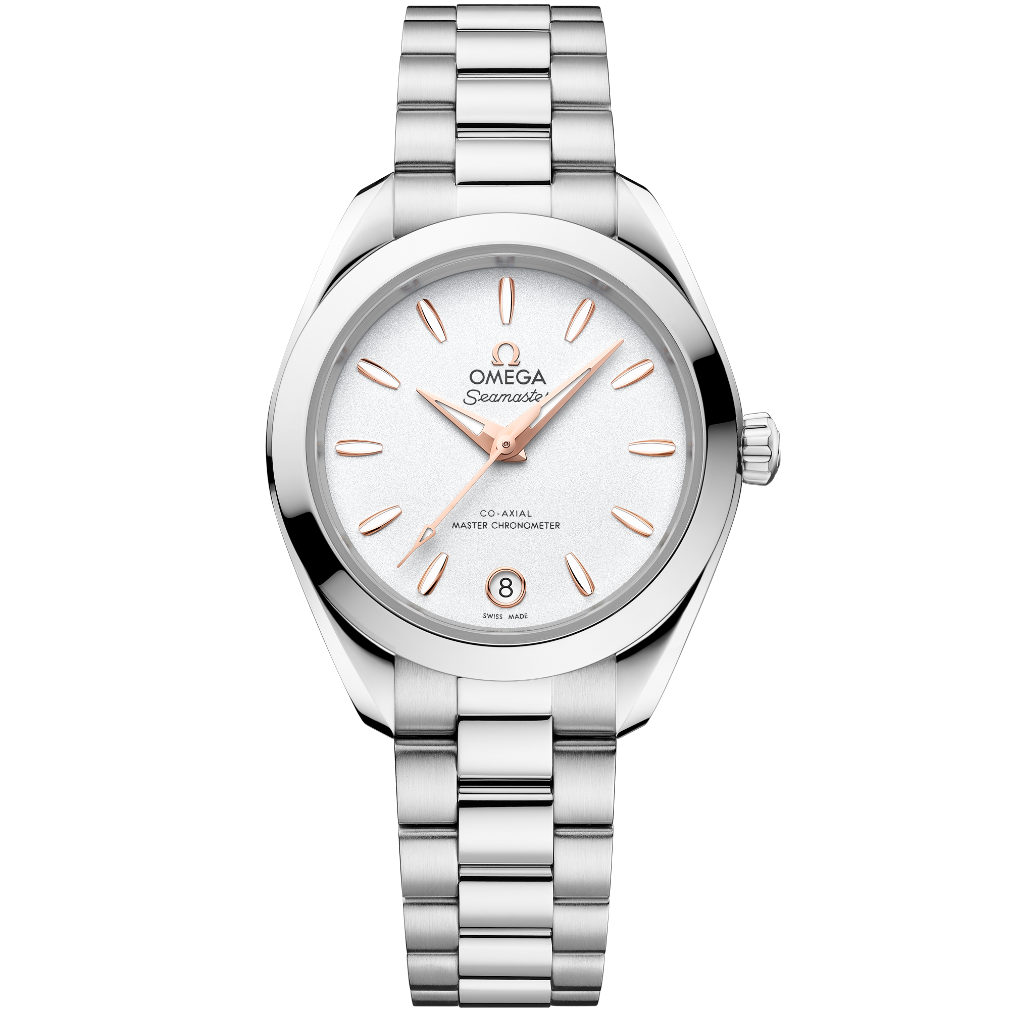 Seamaster Aqua Terra 150M 30 mm Steel on Steel - 220.10.30.20.02.001 Seamaster Aqua Terra 150M 30 mm, steel on steel