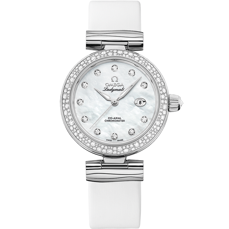 recyh6fLaukkxBQdb.png De Ville Ladymatic 34 mm, steel on leather strap - 425.37.34.20.55.002 - Image 1